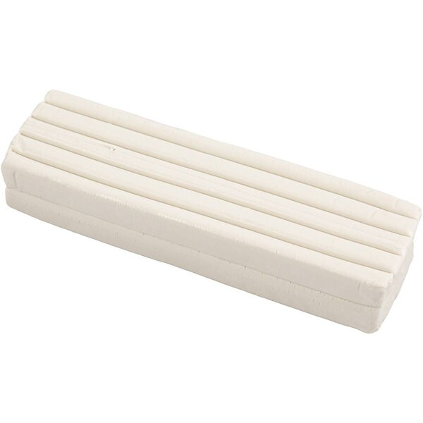 Creativ Company Boetseerklei, afm 13x6x4 cm, wit, 500 gr/ 1 doos