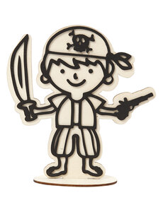 Creativ Company Figuur om te decoreren, H: 17 cm, 1 stuk