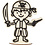 Creativ Company Figuur om te decoreren, H: 17 cm, 1 stuk