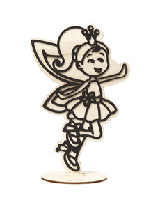 Creativ Company Figuur om te decoreren, fee, H: 21 cm, 1 stuk