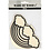 Creativ Company Figuur om te decoreren, regenboog, H: 10,5 cm, 1 stuk