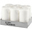 Creativ Company Kaarsen, H: 100 mm, d 50 mm, wit, 6 stuk/ 1 doos