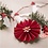 Creatieve mix, papier knippen, rood, crème, 1 doos