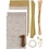 Creativ Company Creatieve mix, papier knippen, naturel, 1 doos