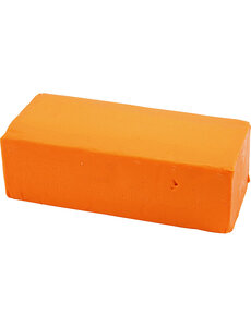 Creativ Company Boetseerklei, afm 13x6x4 cm, neon oranje, 500 gr/ 1 doos