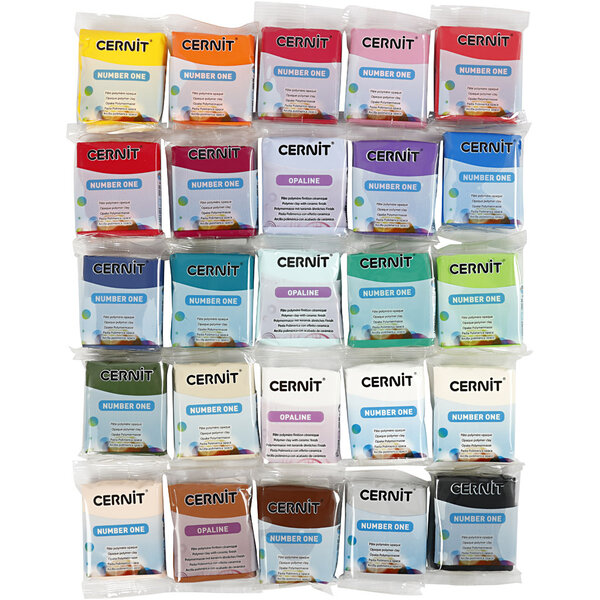 Cernit Cernit, Inhoud kan variëren , diverse kleuren, 25x56 gr/ 1 doos