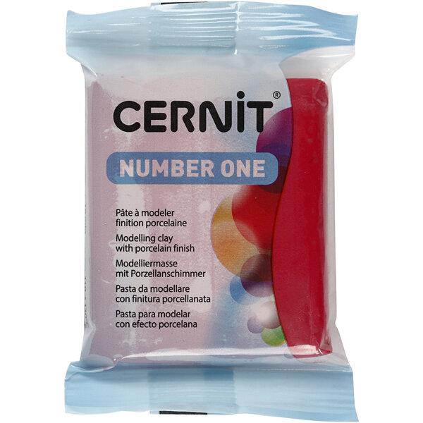 Cernit Cernit, carmine red (420), 56 gr/ 1 doos