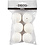 Creativ Company Ballen, d 40 mm, wit, 6 stuk/ 1 doos