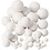 Creativ Company Ballen, d 12+15+20+30+40+50 mm, wit, 42 stuk/ 1 doos