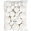 Creativ Company Ballen, d 12+15+20+30+40+50 mm, wit, 42 stuk/ 1 doos
