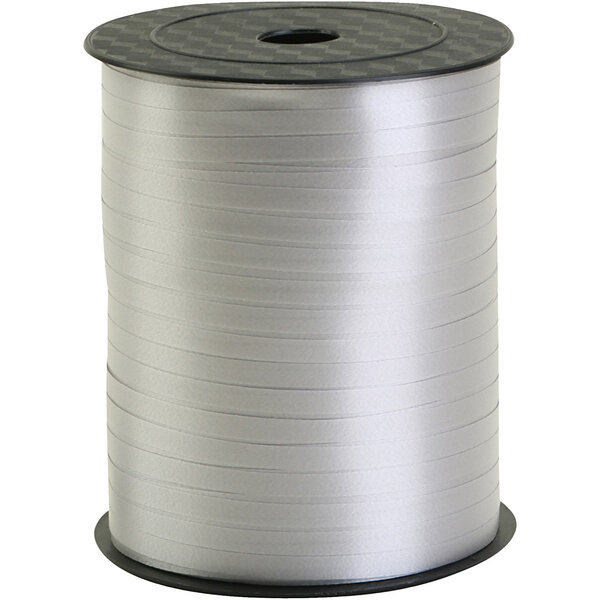 Creativ Company Cadeaulint, B: 5 mm, zilver, 400 m/ 1 rol