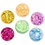 Glitter Clay, vrolijke kleuren, 6x20 ml/ 1 doos