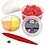 Silk Clay Funny Friends, monster, rood, 1 doos