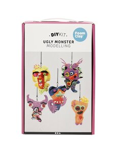 Foam Clay Ugly Monsters, 1 set