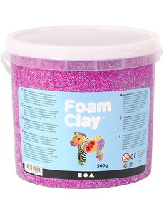  Foam Clay®, neon paars, 560 gr/ 1 emmer