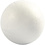 Ballen, d 4 cm, wit, 10 stuk/ 1 doos