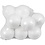 Ballen, d 4 cm, wit, 10 stuk/ 1 doos
