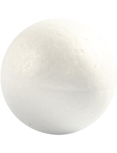 Creativ Company Ballen, d 5 cm, wit, 5 stuk/ 1 doos