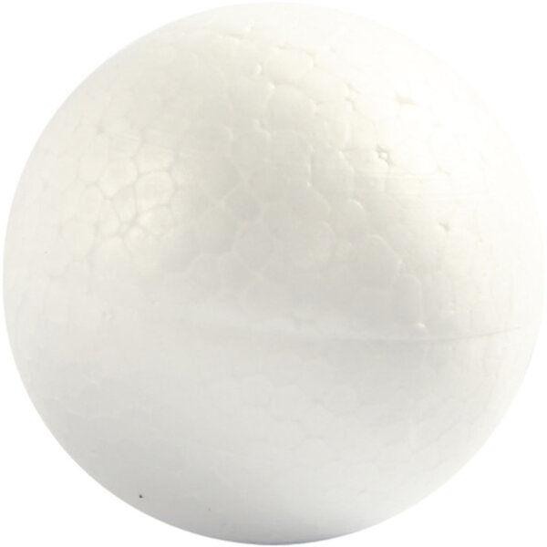 Creativ Company Ballen, d 5 cm, wit, 5 stuk/ 1 doos