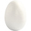 Creativ Company Eieren, H: 4,8 cm, wit, 100 stuk/ 1 doos