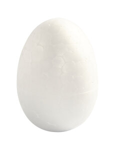 Creativ Company Eieren, H: 4,8 cm, wit, 10 stuk/ 1 doos