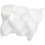 Creativ Company Eieren, H: 4,8 cm, wit, 10 stuk/ 1 doos