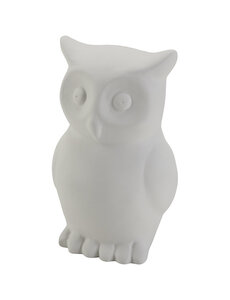 Creativ Company Dierenspaarpot, Uil, afm 11x7x6 cm, 6 stuk/ 1 doos
