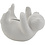 Creativ Company Dierenspaarpot, Luiaard, afm 11x6x5 cm, 6 stuk/ 1 doos