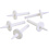 Draaiende top bases, H: 4, d 1,5 cm, 100 stuk/ 1 doos