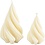 Creativ Company Siliconen Vorm, Kerstbomen, H: 8+11 cm, d 5+7 cm, 2 stuk/ 1 doos