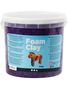 Foam Clay Foam Clay®, paars, 560 gr/ 1 emmer