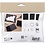Creativ Company Mini Hobbyset Decoraties van Papier, Vleermuizen, zwart, wit, 1 doos