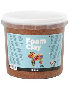 Foam Clay Foam Clay®, bruin, 560 gr/ 1 emmer