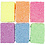 Creativ Company Soft Foam, neon kleuren, 6x10 gr/ 1 doos