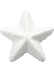 Creativ Company Sterren, B: 6 cm, wit, 50 stuk/ 1 doos