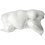Creativ Company Harten, H: 6 cm, D: 3 cm, B: 6 cm, wit, 5 stuk/ 1 doos