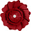 Creativ Company Papieren bloemen, d 15+25 cm, 230 gr, rood, 2 stuk/ 1 doos