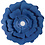 Creativ Company Papieren bloemen, d 15+25 cm, 230 gr, blauw, 2 stuk/ 1 doos