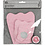 Creativ Company Papieren bloemen, d 15+25 cm, 230 gr, lichtrood, 2 stuk/ 1 doos