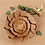 Creativ Company Papieren bloemen, d 15+25 cm, naturel, 2 stuk/ 1 doos