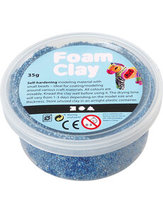  Foam Clay®, blauw, 35 gr/ 1 Doosje