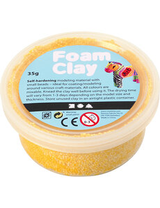 Foam Clay Foam Clay®, geel, 35 gr/ 1 Doosje
