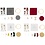 Creativ Company Adventskalender Borduren, 1 doos