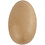 Creativ Company Tweedelig Ei , L: 12+15+18 cm, 3 stuk/ 1 doos