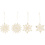 Creativ Company Ornamenten, d 7 cm, dikte 0,3 cm, 8 stuk/ 1 doos