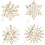 Creativ Company Ornamenten, d 7 cm, dikte 0,3 cm, 8 stuk/ 1 doos