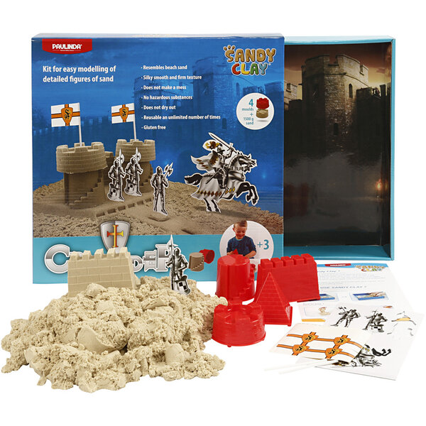 Sandy Clay® Sandy Clay® , Ridderburcht, naturel, 1 set