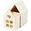 Creativ Company Huis met lade, H: 10,8 cm, D: 6,8 cm, B: 6,8 cm, 1 stuk