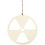 Creativ Company Schild, Geen kernenergie, afm 21,3 cm, dikte 0,9 cm, 1 stuk