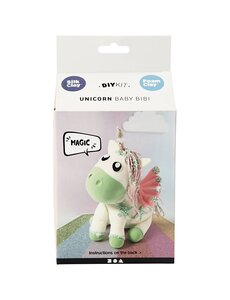 Silk Clay Funny Friends, unicorn, groen, 1 doos